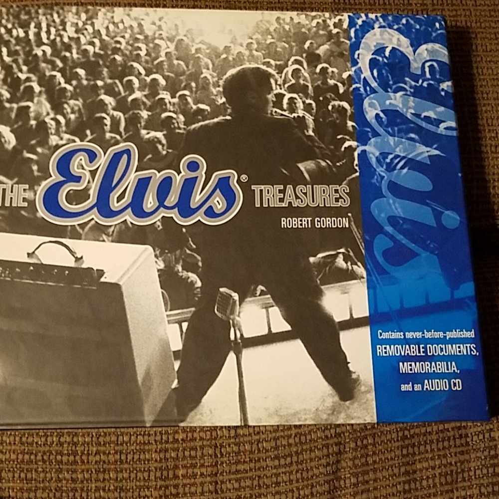 Elvis Treasures coffee table book